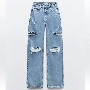   JEANS★BASKET CUP MID LACEUP AUTHENTIC relaxed tapered fit jeans in organic mid vintage - unspun